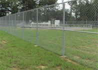 Hàng rào vải liên kết chuỗi 8ft X 50ft với dây thép gai để bảo mật cao