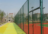 Sân thể thao bóng đá tiêu chuẩn 6m Hàng rào liên kết chuỗi Gi được tráng nhựa PVC