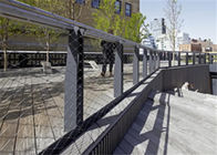 Hàng rào lan can trang trí CE SS316L Lưới sắt thép