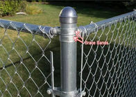 Dây đai hàng rào liên kết chuỗi 4 '' 75mm đến trụ hàng rào