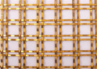 Lưới kim loại trang trí 0,3mm dệt kiến ​​trúc để ốp mặt tiền tòa nhà