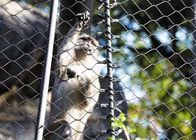Lưới dây thép không gỉ 3mm dệt cho hàng rào động vật vườn thú