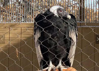 Lưới thép không gỉ 7x7 Lưới bao vây động vật Ce được liệt kê cho vườn thú