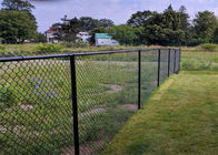 Bóng chày thể thao sân vườn Chuỗi liên kết hàng rào Vải lưới kim cương 6mm