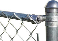 Hàng rào liên kết chuỗi bọc PVC Lưới dây sắt 9 thước đo