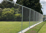 An ninh dây hàn Lưới đen Liên kết hàng rào kim loại Vườn trang trí