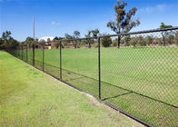 Vải hàng rào liên kết chuỗi PVC lưới kim cương 2 &quot;X2&quot; cho sân thể thao sân bóng đá