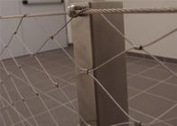 Trang trí Ferrule Lưới dây cáp SS304 linh hoạt cho lan can cầu thang