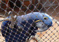 Knotted 1.5mm 7x19 lưới chim bằng thép không gỉ cho Parrot Aviary