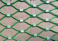 Lưới mềm trang trí hàng rào lưới mềm, PVC / nylon dệt dây lưới