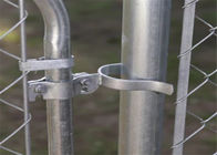 Hàng rào liên kết chuỗi kim loại mạ kẽm Đi bộ Cổng treo Phần cứng Móc treo, Bản lề và Chốt cổng Chainlink có thể khóa