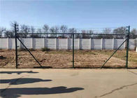 Màn hình mạ kẽm nhúng nóng 6 feet 10m Hàng rào lưới liên kết chuỗi