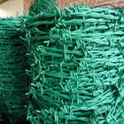 10kg Đường kính 2,5mm Razor Wire Concertina Green / Silver Barbed