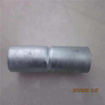 Thép mạ kẽm chống gỉ Liên kết hàng rào Đường sắt Tay áo bằng thép Màu xanh lá cây Bạc