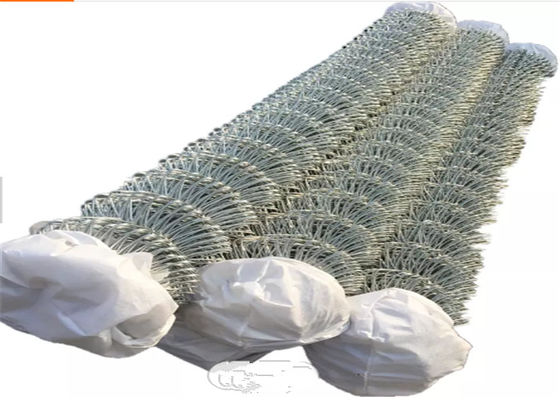 Hàng rào liên kết chuỗi 6FT 7FT 8FT chống ăn mòn Hàng rào liên kết chuỗi mạ kẽm