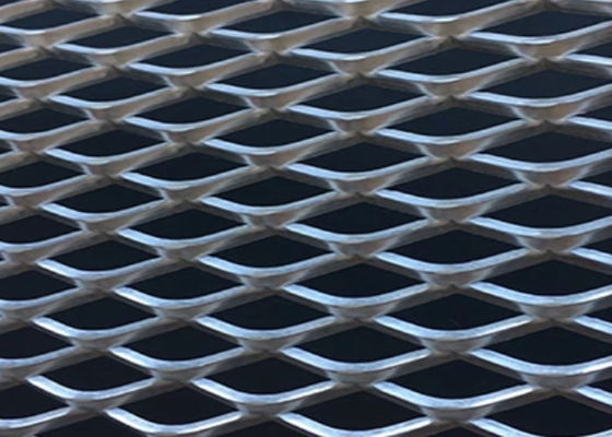 Kéo dài kim loại Lưới Diamand Hình dạng lỗ cho trang trí kiến ​​trúc
